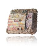 The Western Wall in Purple and Orange